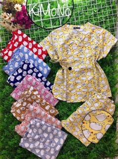 Đồ bộ Kimono cho mẹ và bé