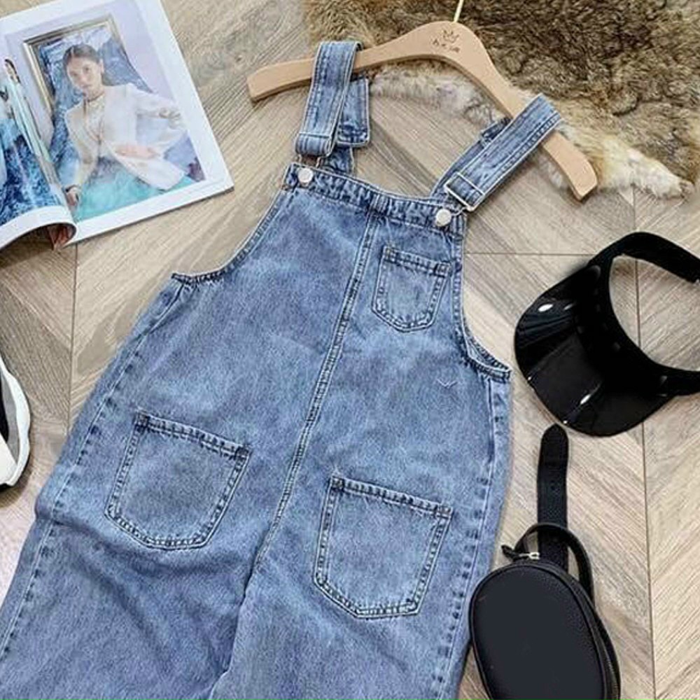 Quần yếm jeans 3 túi siêu đẹp | BigBuy360 - bigbuy360.vn