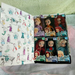 Set 6 búp bê công chúa Disney
