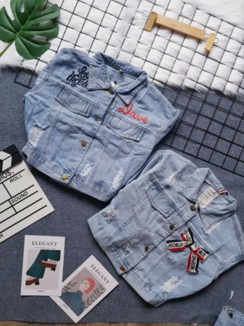 Các mẫu Áo Khoác Jeans tại shop Denim