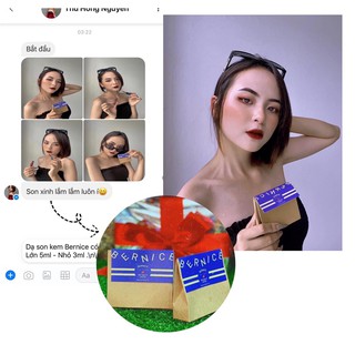 💥 BN07 SIze Lớn 💥 SON KEM LÌ BERNICE