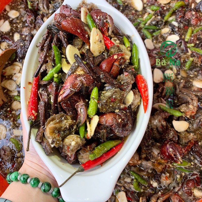 Ba khía trộn sẵn đóng lon pet 700g