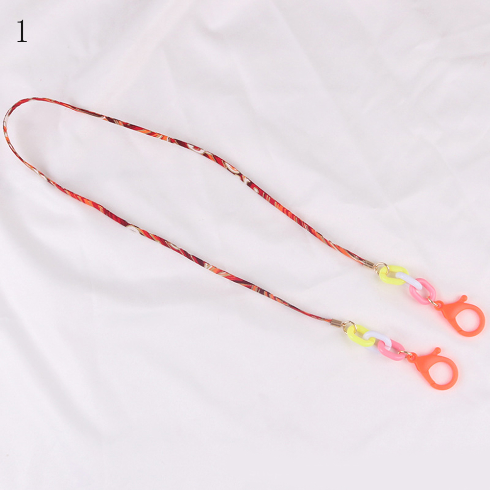 Cod Qipin 72cm Handmade Double Buckle Anti-lost Mask Hanging Chain Rope Colorful Lanyard for Unisex | BigBuy360 - bigbuy360.vn