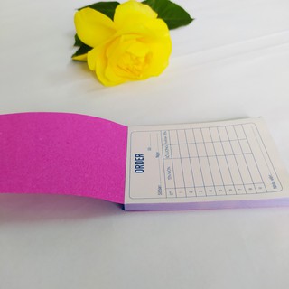 Sổ order 2 liên 7x10cm 100 tờ - 4 quyển