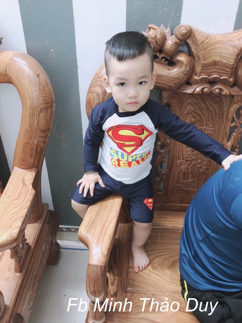 Bộ bơi Superman bé trai