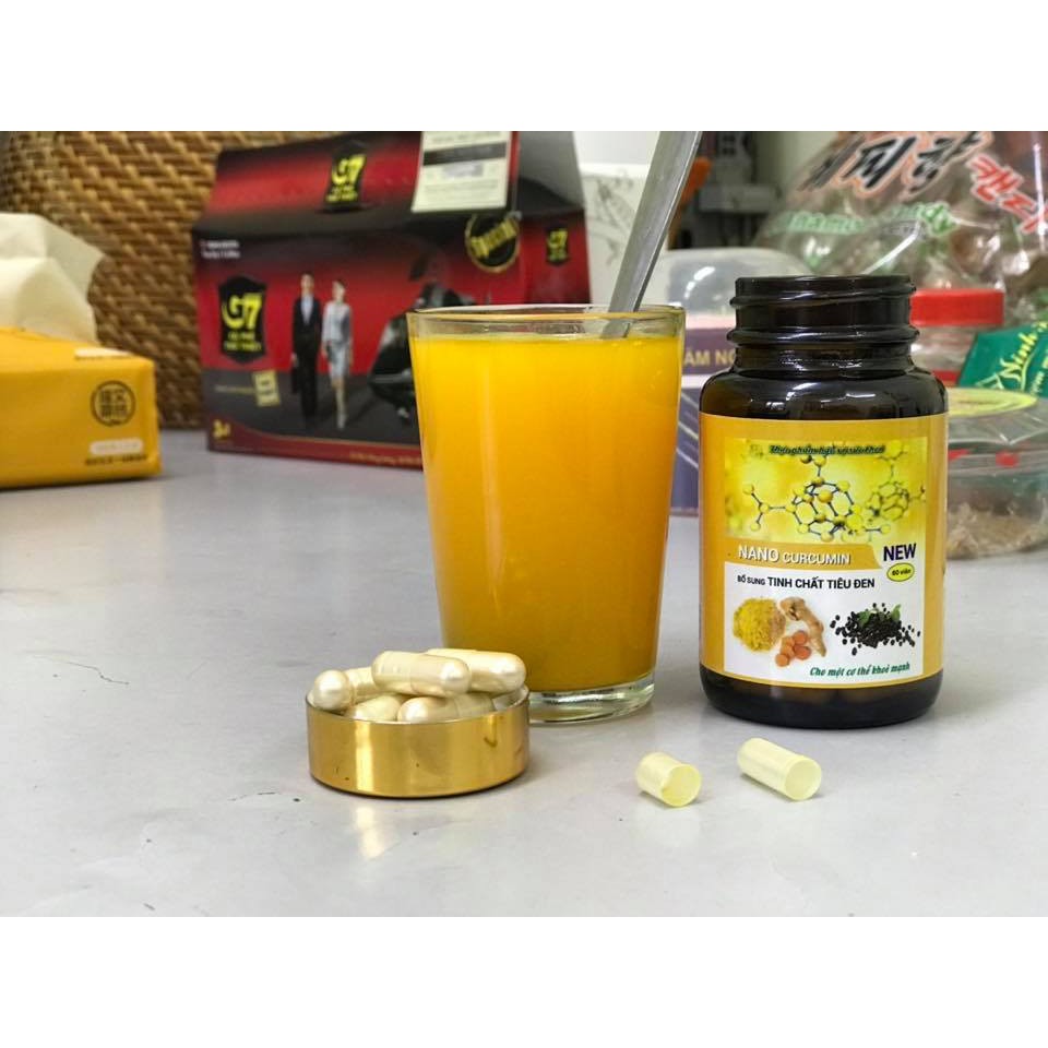 Nghệ Nano Curcumin New, dạng Viên [Viện Hàn Lâm]