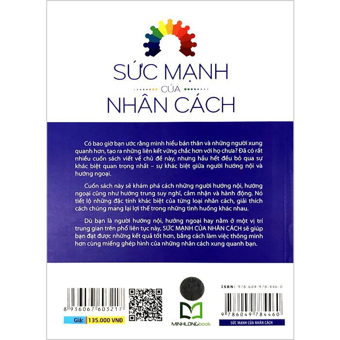 Sách - Sức Mạnh Của Nhân Cách [Minh Long]