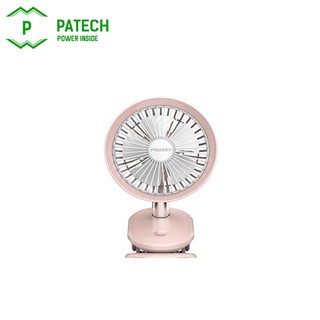 Quạt tích điện kẹp bàn PISEN Oscillating Fan With Clip,3 chế độ gió,xoay,BH 12 tháng, model: TP-F04GXZ - Hàng chính hãng
