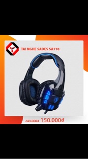 Tai nghe Sades 718( SA 718)
