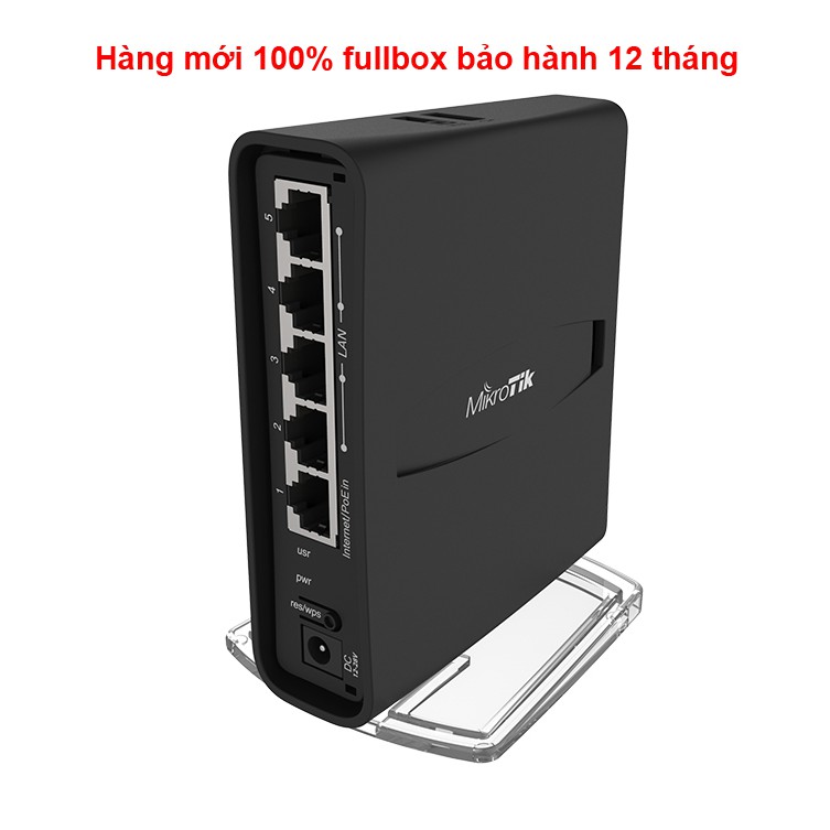 Router cân bằng tải Mikrotik HAP ac2 new 100% fullbox bảo hành 12 tháng