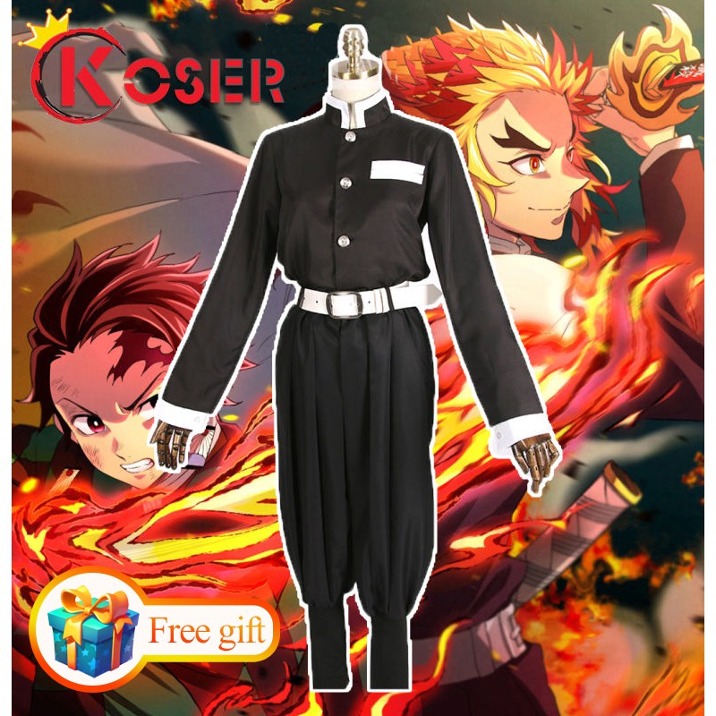 Đồng phục cosplay COSER KING Demon Slayer: kimetsu no yaiba kamado tanjirou Agatsuma zenitsu Kochou Shinobu obanai kanao