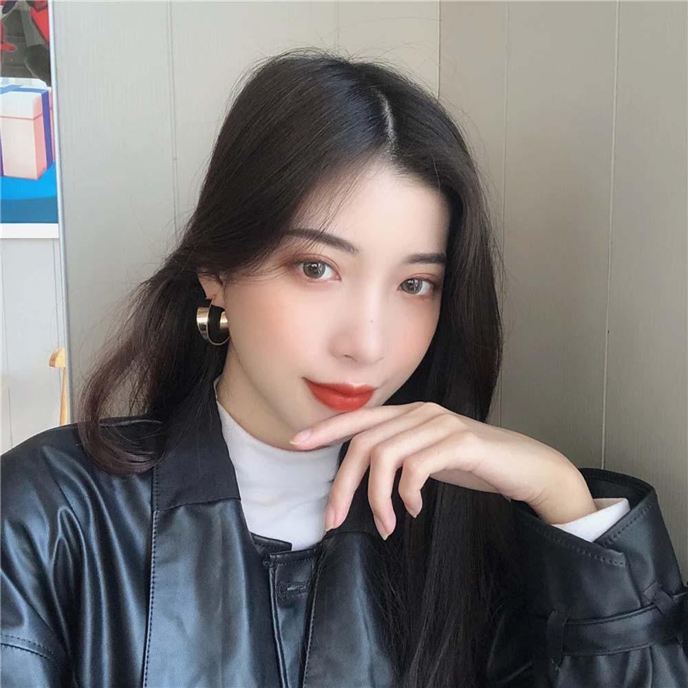 Bông Tai Tròn Thời Trang Hàn Quốc Cho Nữ