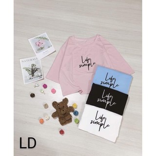áo thun croptop tay lỡ simple
