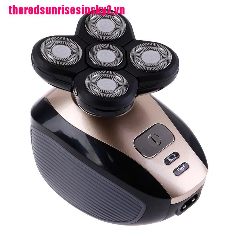 (Hàng Mới Về) Máy Cạo Râu 4d Có Thể Sạc Lại Dành Cho Nam