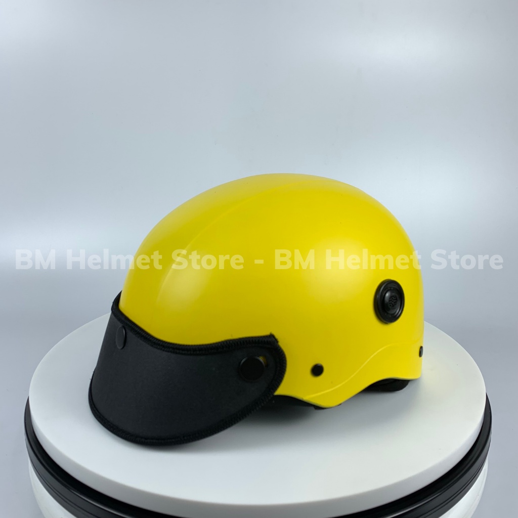 Mũ Bảo Hiểm Nửa Đầu Đủ Màu Có Lỗ Thông Gió - Siêu Rẻ - Nón Thường