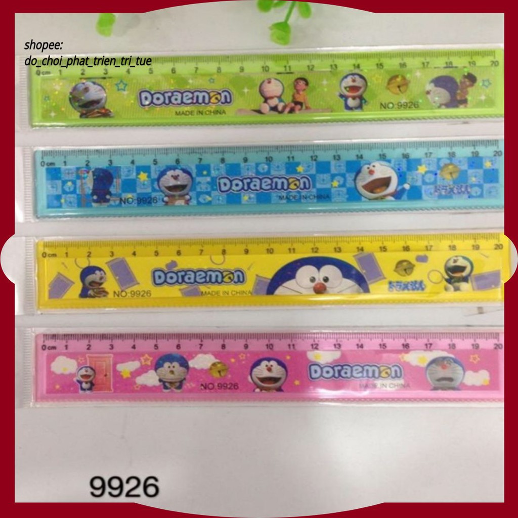 Thước kẻ hình 15-18-20cm