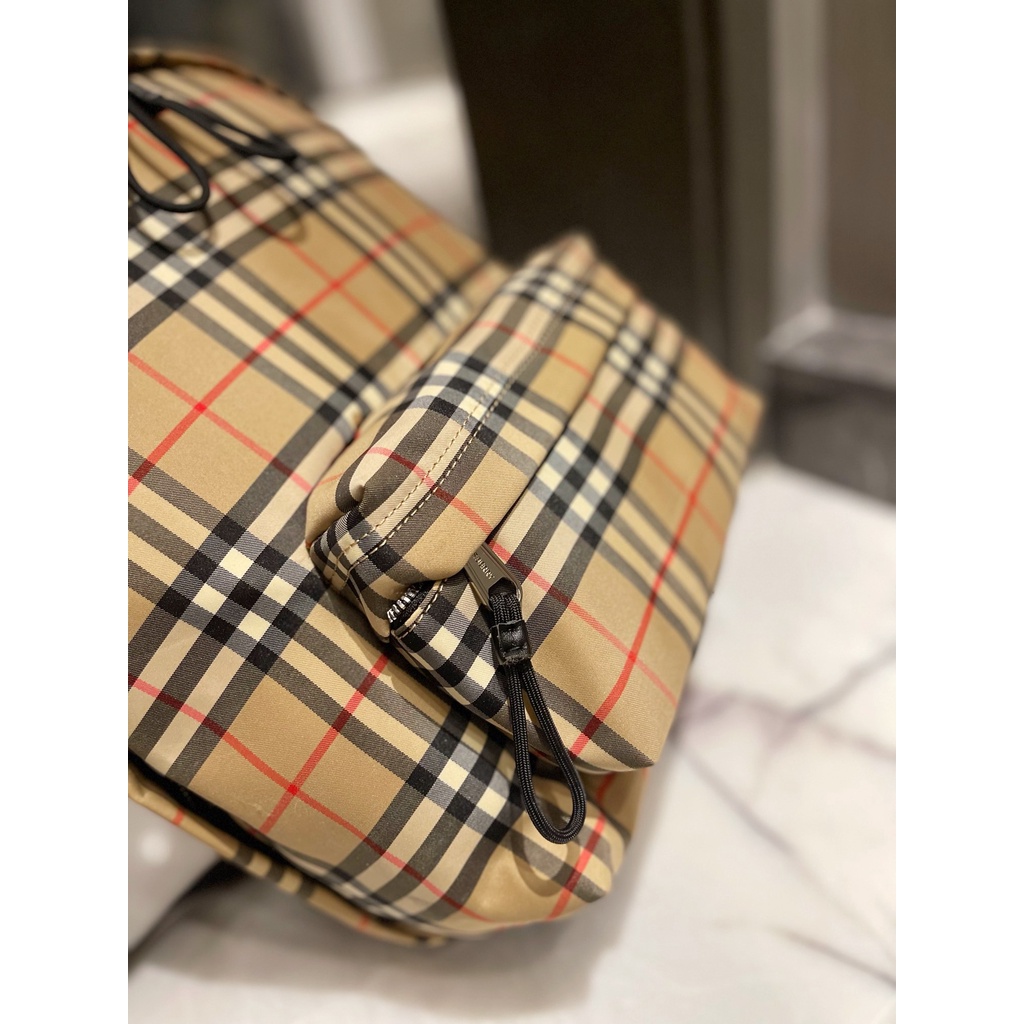 Burberry Túi Xách Thể Thao Phong Cách Boho Sang Trọng Cho Nam Và Nữ