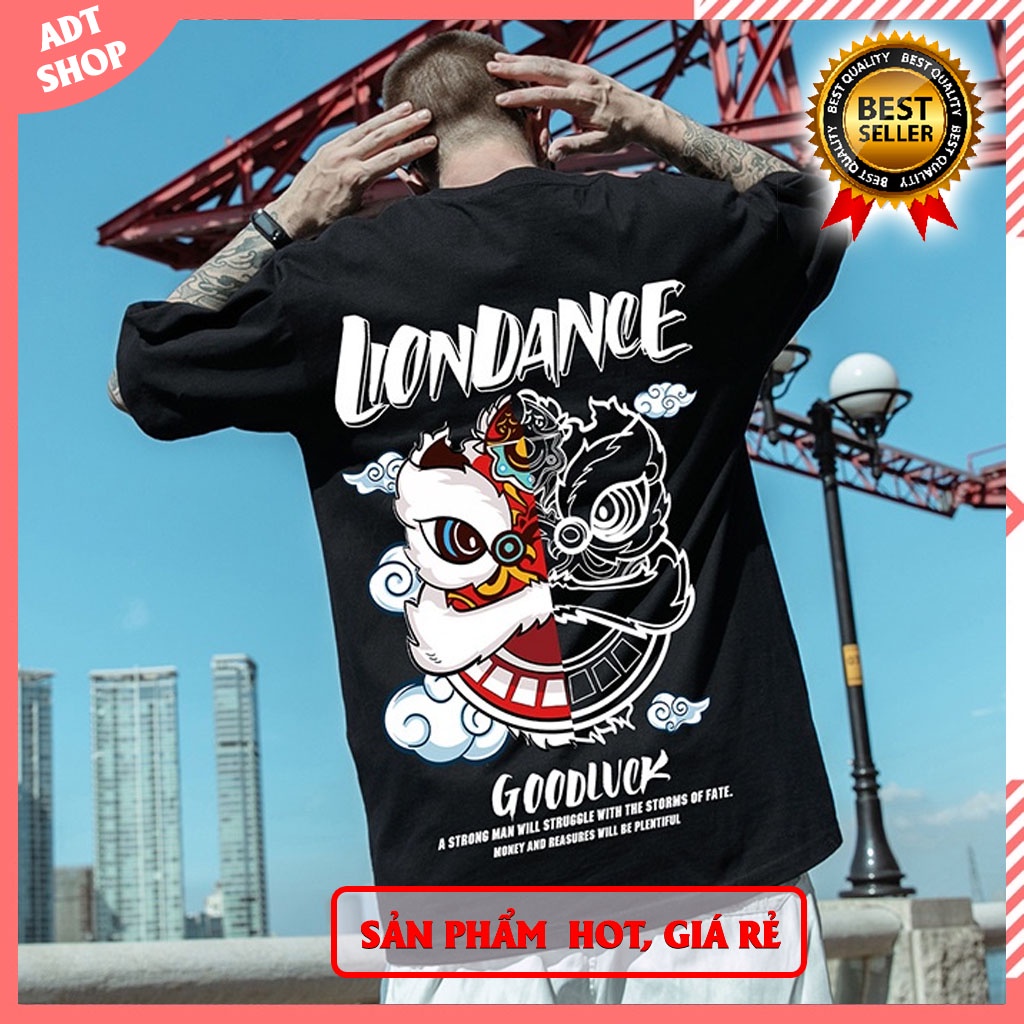 Áo thun hình Lion Dance cực chất giá rẻ mẫu HOT bán chạy