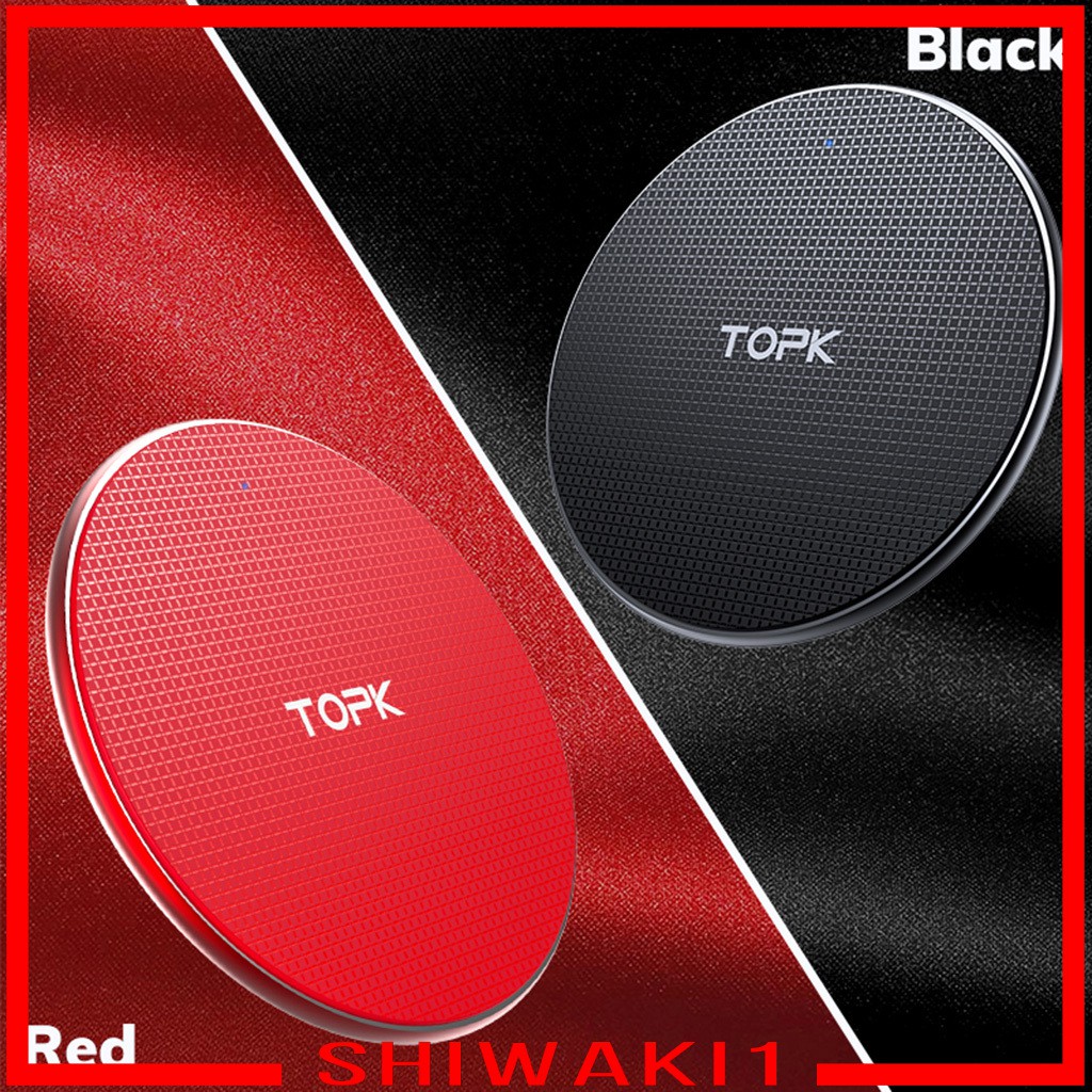 Đế Sạc Nhanh Không Dây Shiwaki1 Chuyên Dụng Cho Iphone Samsung