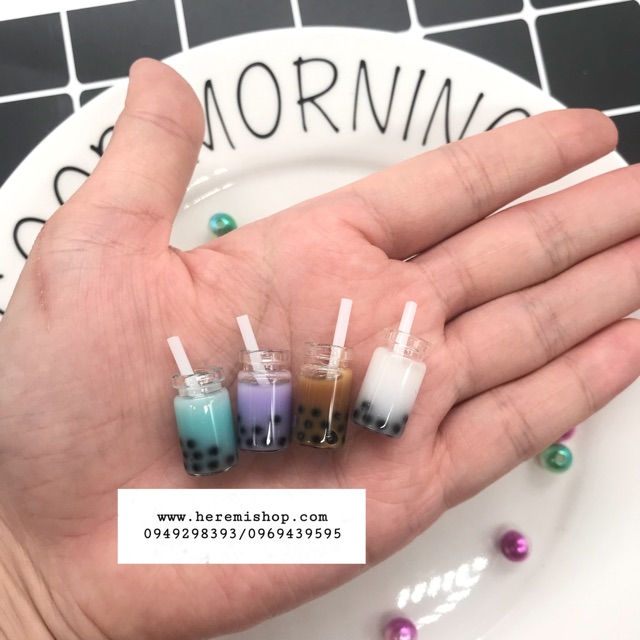 Ly trà sữa mini 1:12