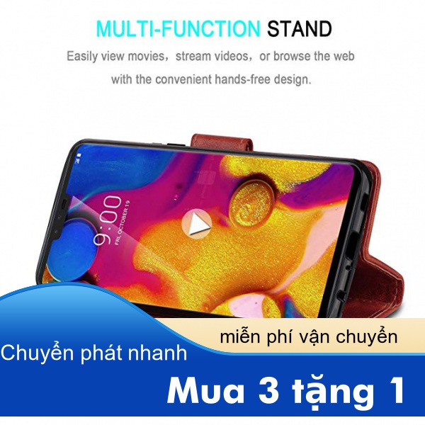 Ốp điện thoại dáng gập bằng da cho Samsung Galaxy A10 A30 A50 A51 A60 A70 A71 A80 A81 A90 A30s 5G | BigBuy360 - bigbuy360.vn