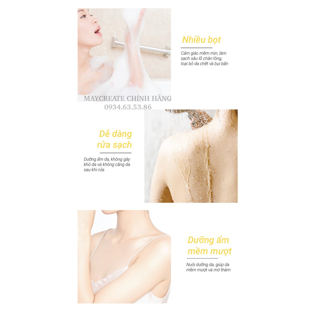 Sữa Tắm Hương Nước Hoa Maycreate 500ml Hàng Nội Địa Trung. | BigBuy360 - bigbuy360.vn