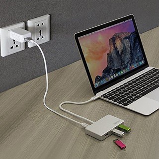 BỘ CHUYỂN USB TYPE-C RA 3 CỔNG USB 3.0 UNITEK Y-3190