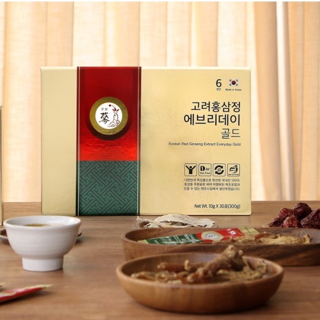 Hộp nước hồng sâm cao cấp Everyday Gold Hàn Quốc - kèm túi quà tặng