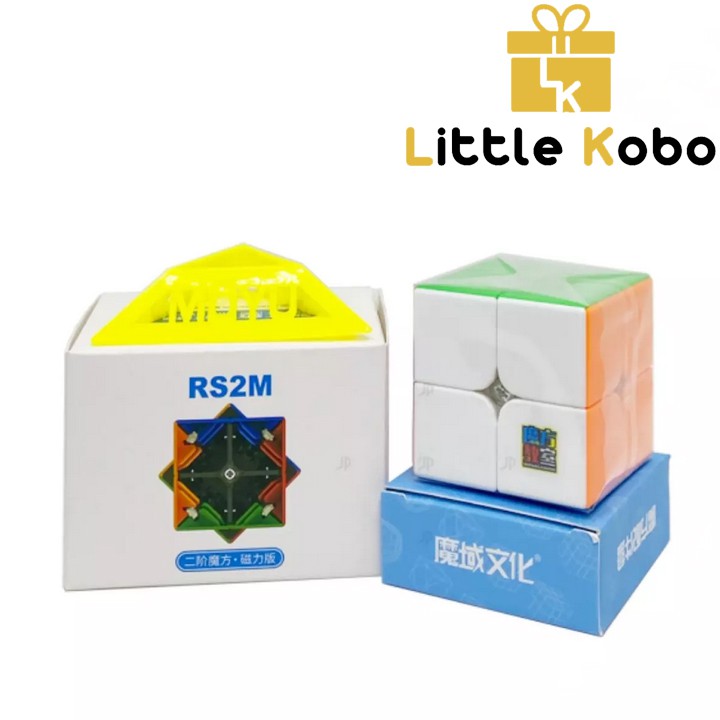 Rubik 2x2 RS2M 2020 RS2 M Rubic Nam Châm 2 Tầng Stickerless (Hãng Mod)
