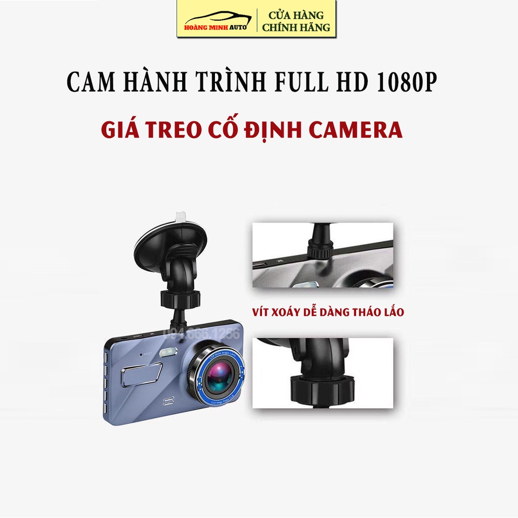 Camera Hành Trình ô tô Full HD 1080p góc quay 170 độ, cam hành trình đủ loại