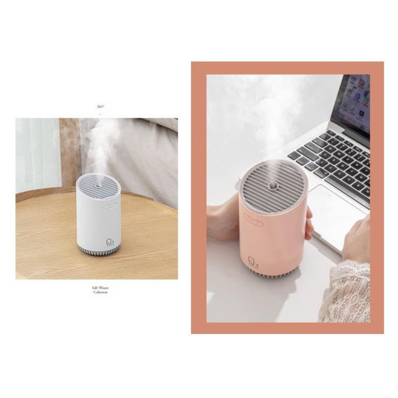 Máy phun sương Humidifier Q3, sạc pin, dung tích 320ml, tạo độ ẩm cho không khí, có chế độ đèn ngủ