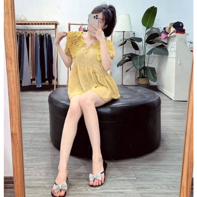 Áo tơ khuy ngọc cổ thêu