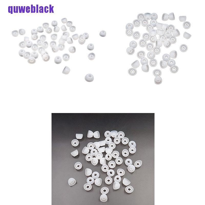 Set 50 Nút Silicon Bọc Tai Nghe 11mm Màu Đen | BigBuy360 - bigbuy360.vn