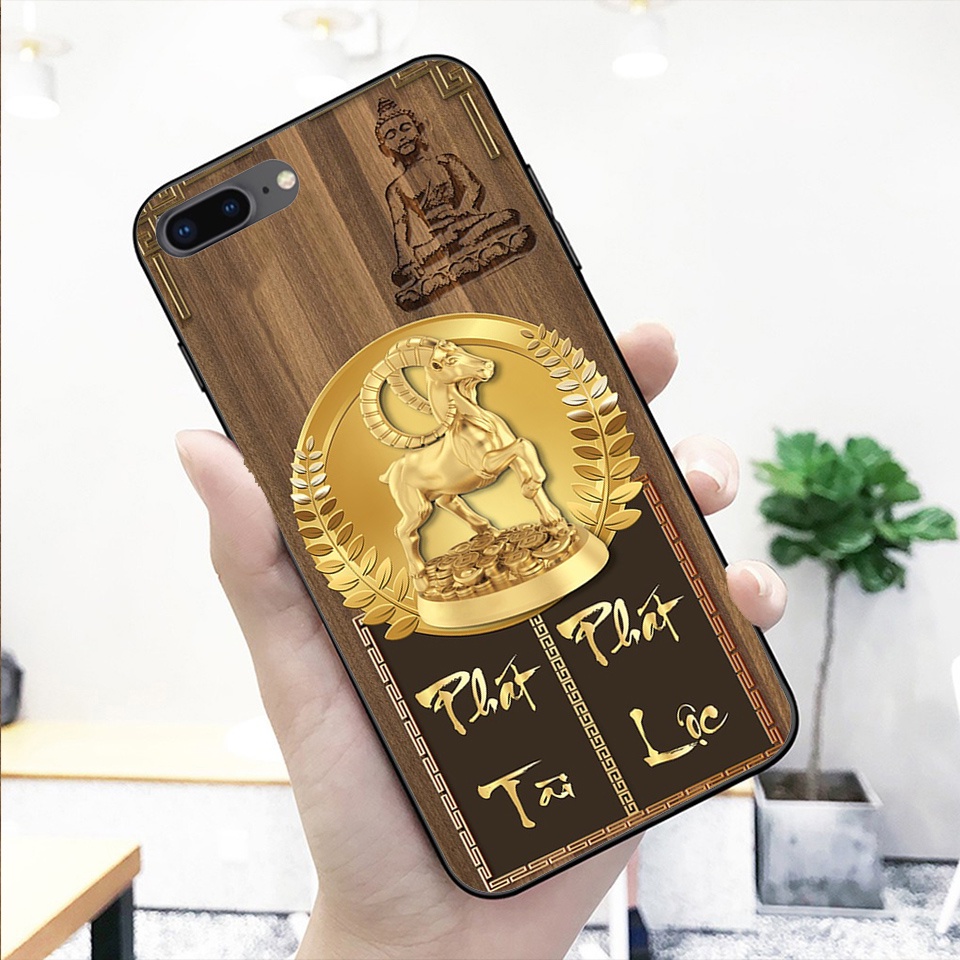 Ốp lưng kính cường lực iphone 7plus/8plus-iphone 6plus-iphone7/iphone8-iphone6/6S in hình 12 con giáp siêu đẹp