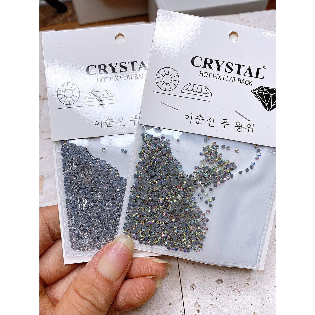 Đá Đính Móng Crystal Loại Cao Cấp Túi Size Nhỏ - Chuyên Mi Nail