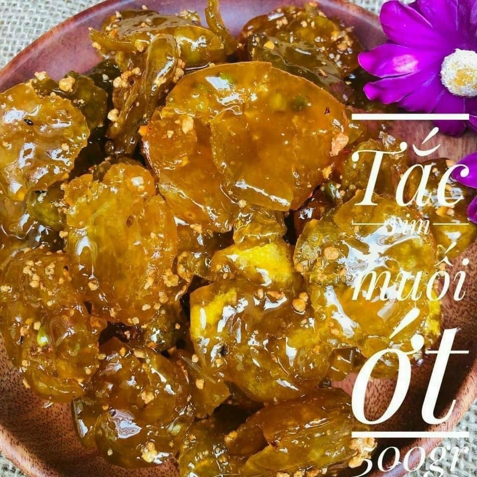 Tắc rim mật ông muối ớt 500gr