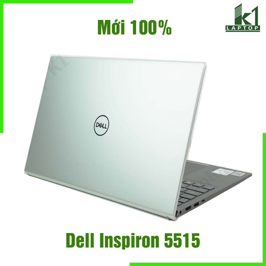 Laptop Dell Inspiron 15 5515 Ryzen 5-5500U,RAM 8GB,SSD 256GB, Radeon Graphics, 15.6'' FHD [Mới 100%]