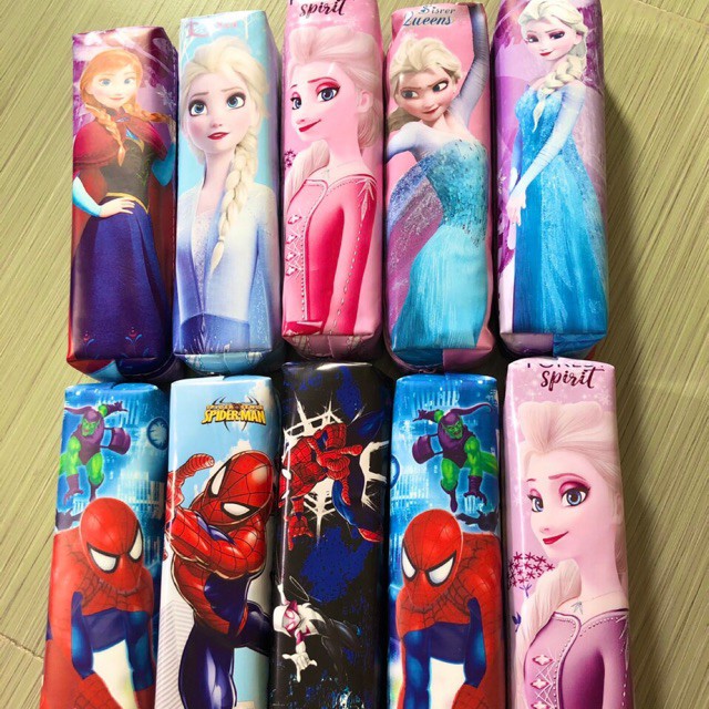 Túi đựng bút siêu nhân,công chúa 1007