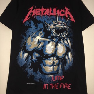 Áo Metallica Jump In The Fire còn size M