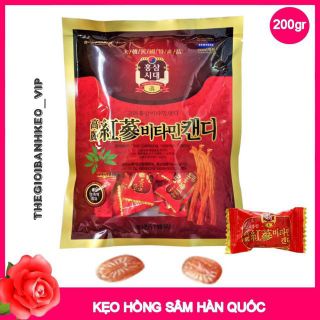 Kẹo hồng sâm Korea 200gr