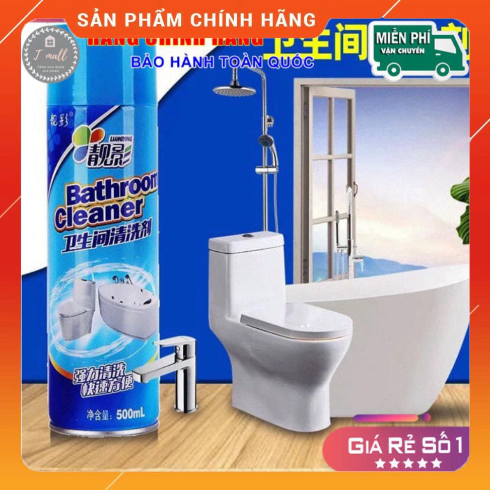 [Giá siêu rẻ] Bình xịt và tẩy rửa nhà tắm đa năng Bathroom Cleaner, bình xịt và cọ rửa nhà bếp Kitchen Cleaner