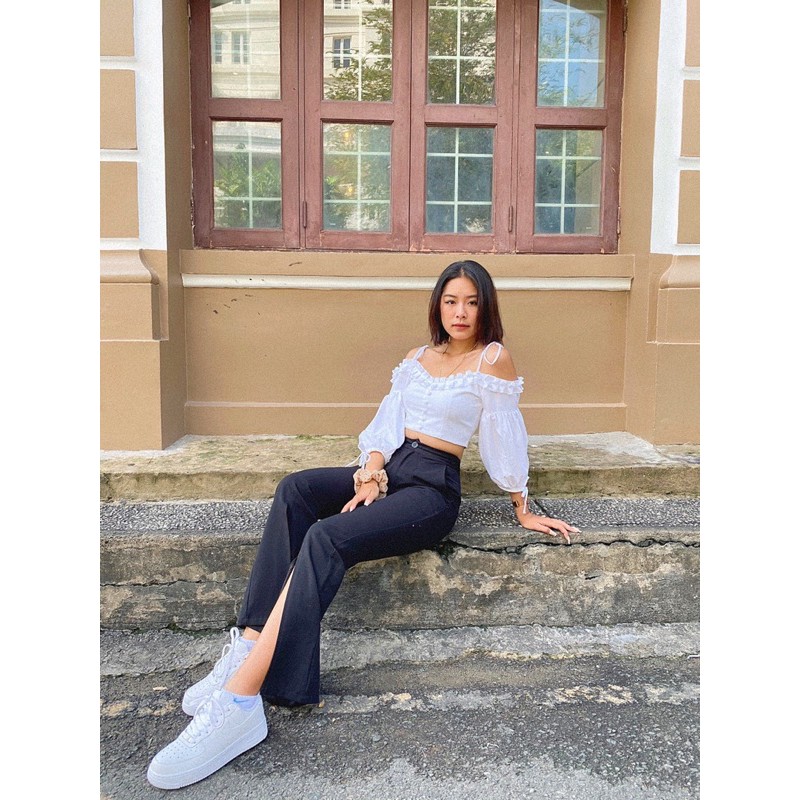 Lyly Pants quần loe dài xẻ tà | BigBuy360 - bigbuy360.vn
