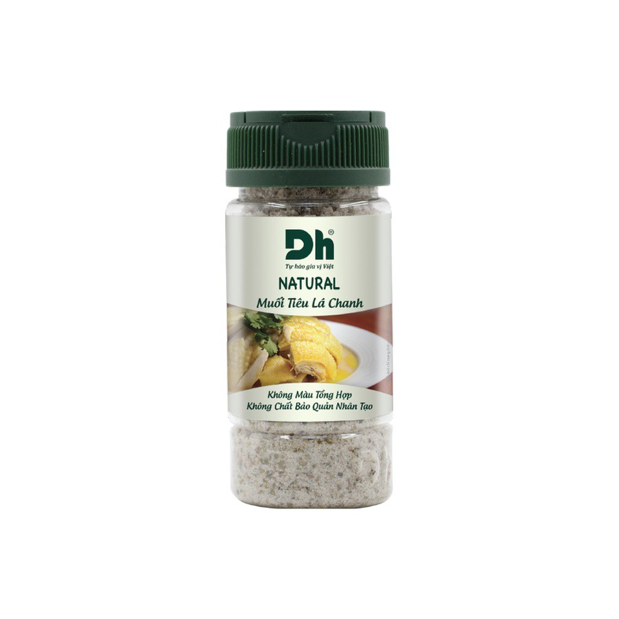 Muối tiêu lá chanh Dh Foods 55g chấm hoa quả gà vịt luộc