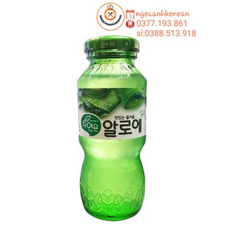 Nước nha đam Woongjin 180ml 12 chai