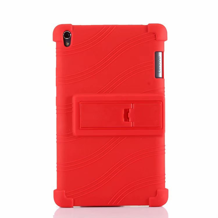 Ốp Máy Tính Bảng Silicon Chống Va Đập Có Giá Đỡ Cho Lenovo Tab 3 8 Plus P8 TB-8703F Tab3 8plus