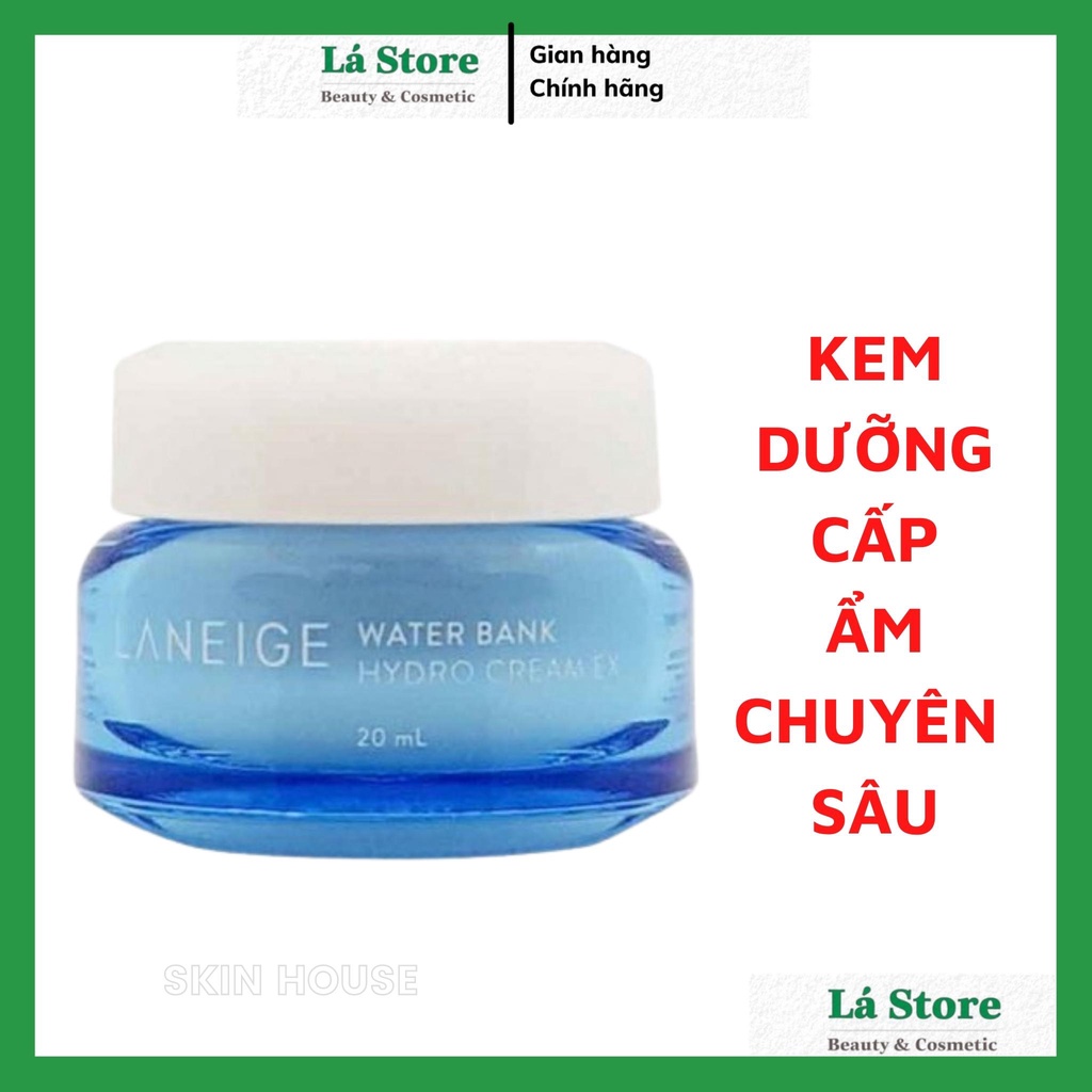 Kem Dưỡng Ẩm Laneige Water Bank Hydro Cream EX 20ml