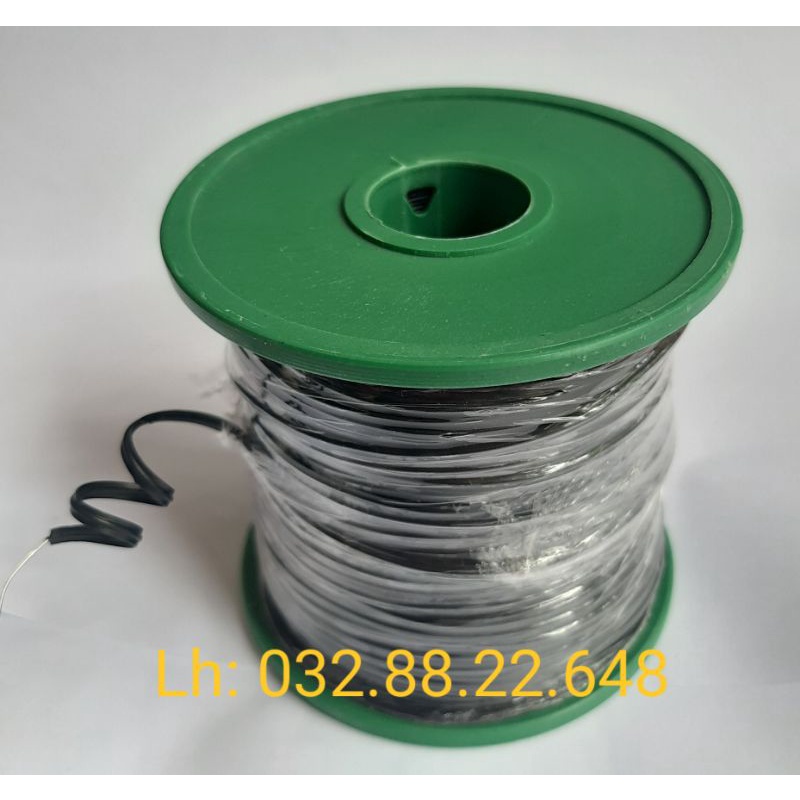 Dây kẽm bọc nhựa lõi 0.7mm, cả vỏ 2mm, dài 70m