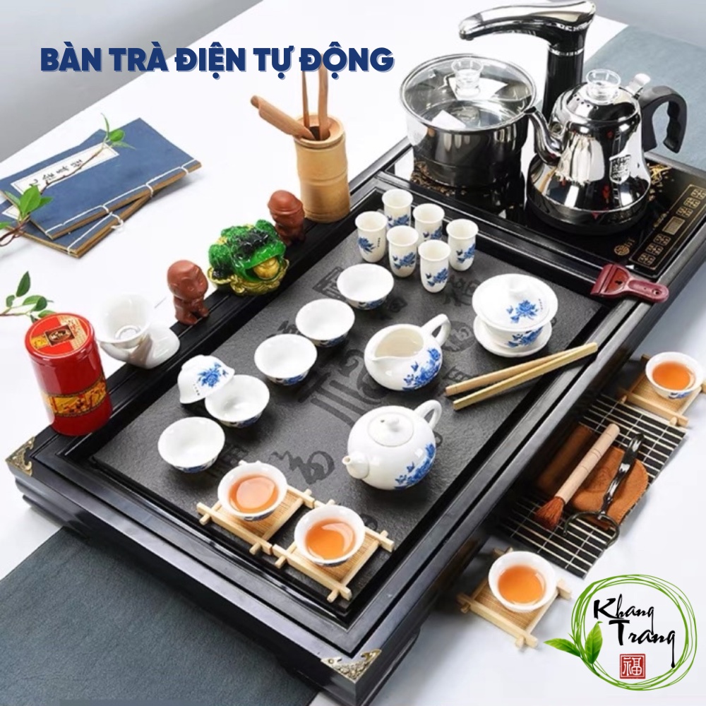 Bàn Trà Điện Tự Động ⚡ CAM KẾT CHÍNH HÃNG ⚡ Bàn trà điện thác nước với hệ thống thoát nước thông minh