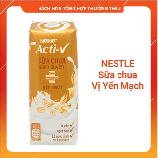 SỮA CHUA HỘP NESTLÉ ACTI-V 180ML yến mạch