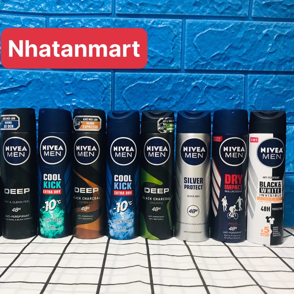 XỊT NGĂN MÙI NIVEA MEN (150ml)